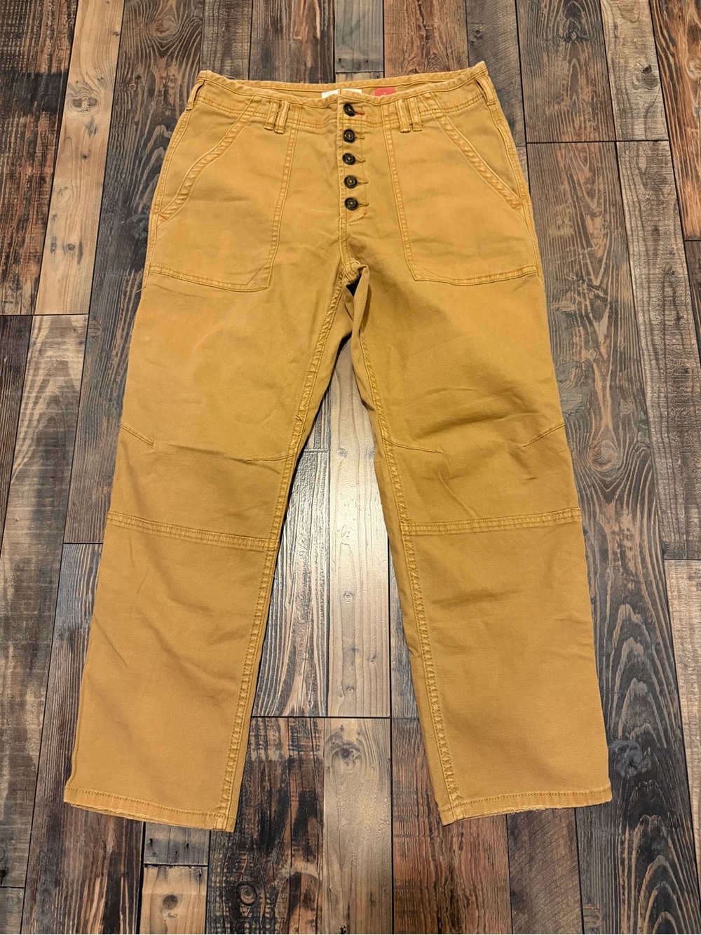 Anthropologie Wanderer Button Fly Cargo Pants Size 31
